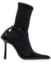 Alexander Wang Sock-style Ankle Pumps In Black