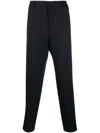 Jil Sander Straight Leg Trousers In Blau