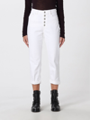 DONDUP JEANS DONDUP WOMAN COLOR WHITE,362970001