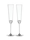 Kate Spade Take The Cake 2-piece Champagne Flute Set