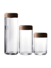 Mepra Atmosfera Urano 3-piece Canisters Set