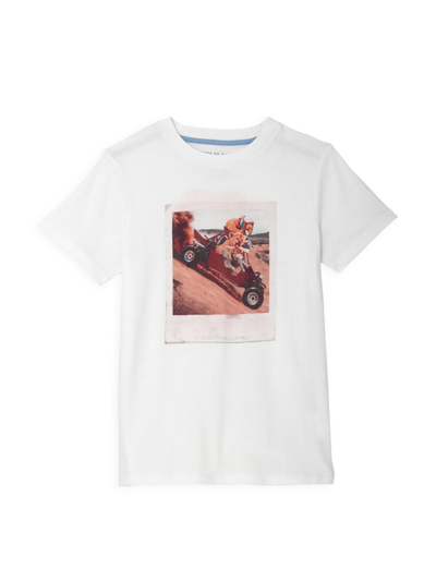 Rockets Of Awesome Kids' Little Boy's & Boy's Photoreal Dune Buggy Crewneck T-shirt In White