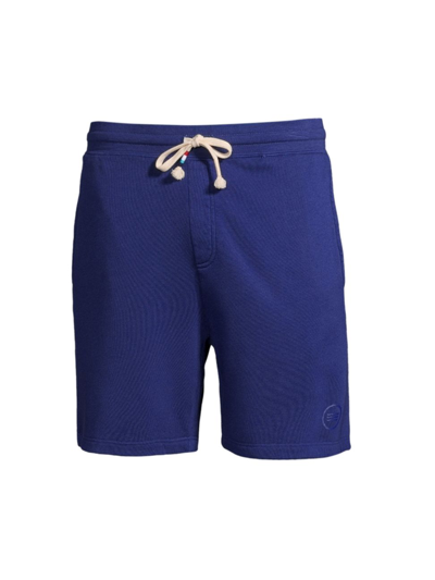 Sol Angeles Waves Drawstring Shorts In Blue Jay