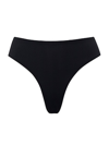Good American Women's Good Waist Bikini Bottom In Black
