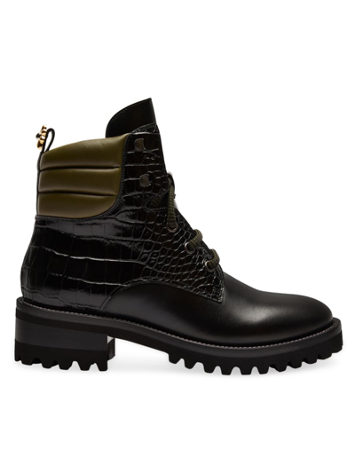 Fabrizio Viti Women's Dolomite Leather Ankle Boots In Black
