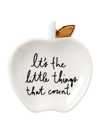 KATE SPADE A CHARMED LIFE APPLE RING DISH
