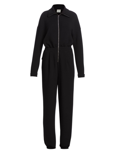 Varley Jessie Stretch-jersey Jumpsuit In Black