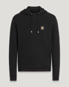 Belstaff Mens Pullover Hoodie In Black In Black