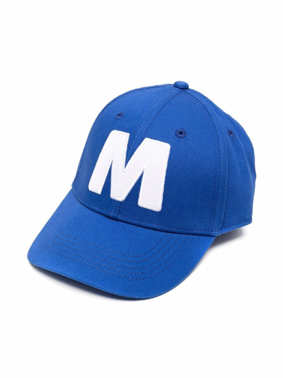 Marni Kids' Embroidered-logo Baseball Cap In Blue