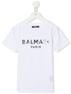 BALMAIN BALMAIN BOYS WHITE COTTON T-SHIRT,6R8O11Z0057100NE 10