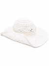 Ruslan Baginskiy Cut Out-detail Wide-brim Hat In White