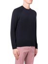 Malo Raglan-sleeve Cashmere Jumper In Blue