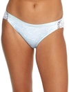 Maidenform Comfort Devotion Lace Tanga In Blue Whimsy,white