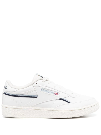 Reebok Club C 85 Vegan Lace-up Trainers In Chalk/gable Grey/vector Navy