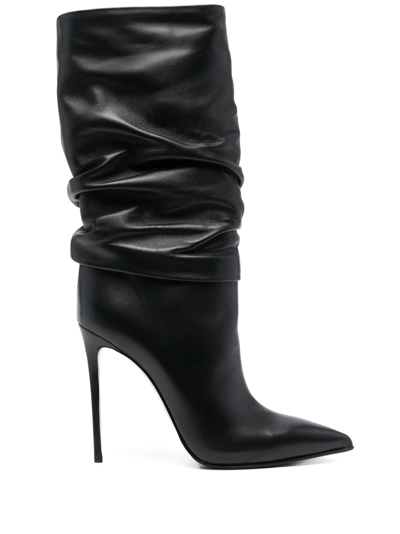 Le Silla Stivaletto Below-knee 110mm Boots In Black