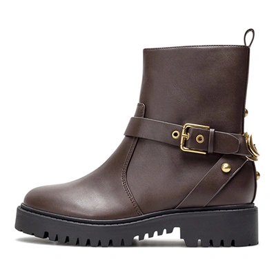 Pre-owned Guess Women's Oracia 2 Bootie Shoes Pn: Fl8oc2ele10