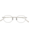 Matsuda Round-frame Optical Glasses In Grey