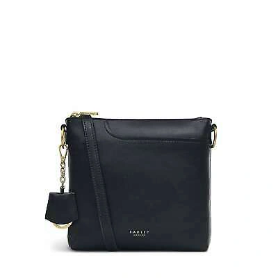 Pre-owned Radley Pockets2 S Xb Ladies Crossbody Pack Case Sack Holdall Zip Stamp