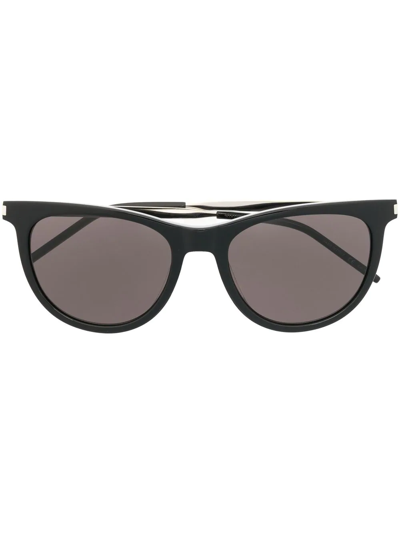 Saint Laurent Wayfarer-frame Sunglasses In Black