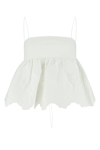 Cecilie Bahnsen White Deborah Camisole