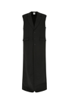 Vetements Back Slit Tailored Wool Coat
