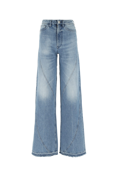 3x1 High-waisted Wide-leg Jeans In Blue