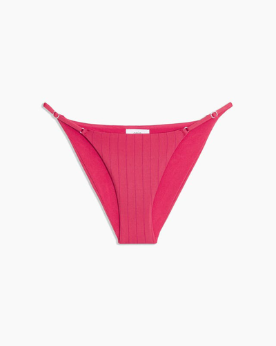 Onia Hannah Bikini Bottom In Red