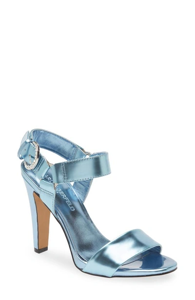 Karl Lagerfeld Cieone Sandal In Grapemist