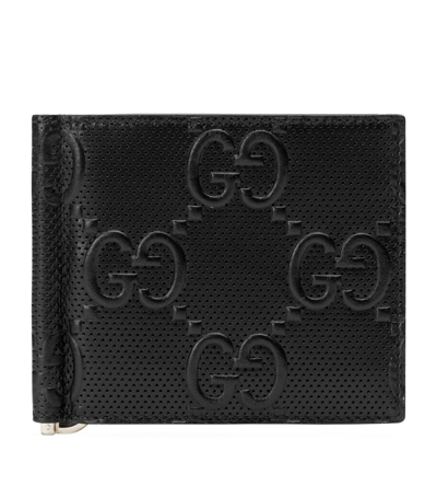 Gucci Leather Gg Supreme Wallet