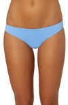 O'neill Saltwater Solids Rockley Bikini Bottoms In Caribbean Blue