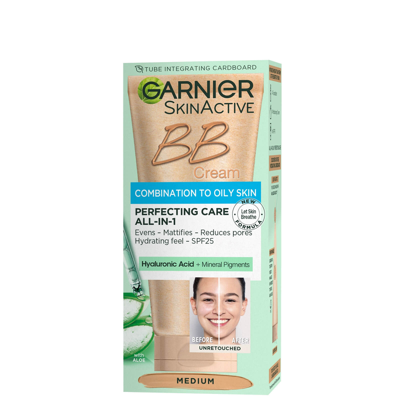 Garnier Bb Cream Oil Free Tinted Moisturiser (various Shades) - Medium