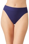 Wacoal Women's At Ease High-cut Brief Underwear 871308 In Eclipse