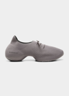 Givenchy Tk-360 Logo-print Stretch-knit Sneakers In Graphite