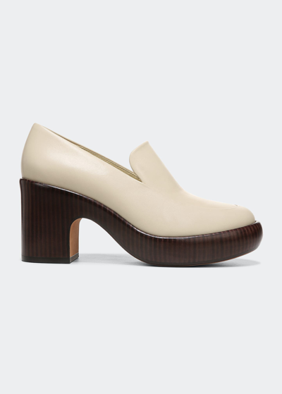 Vince Narisa Leather Loafer Clogs In Nocolor