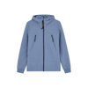 C.p. Company Kids Blue Shell-r Goggle Jacket In Blue