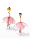 OSCAR DE LA RENTA BELL FLOWER EARRINGS