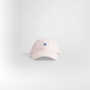 Acne Studios Cunov Face-patch Cotton Baseball Cap In Pink