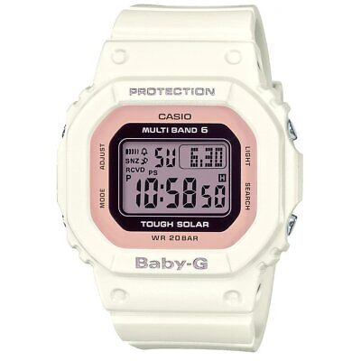 Pre-owned Casio Baby-g Bgd-5000u-7djf Solar Atomic Radio Digital Chrono Women Watch In Box