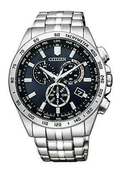 Pre-owned Citizen Collection Eco-drive Cb5870-91l Solar Radio Men's Watch