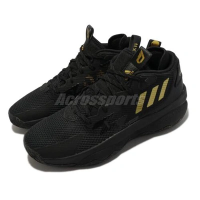 Pre-owned Adidas Originals Adidas Dame 8 G.o.a.t. Spirit Title Belt Black  Gold Men Basketball Shoes Gy2774 | ModeSens