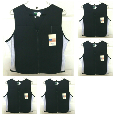 Pre-owned Under Stacool Cooling Ice  Vest Outdoors Black S Usa Made Lot Of 5 $150.00