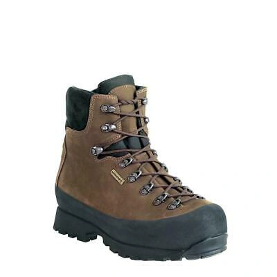 Pre-owned Kenetrek Men's Hardscrabble St Leather Upper Safety Steel Toe Work Boots, Sizes In Brown