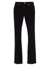 Frame L'homme Slim Brushed Twill Pants In Noir