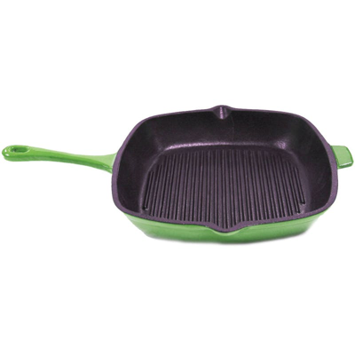 Berghoff International Neo 11" Cast Iron Green Grill Pan
