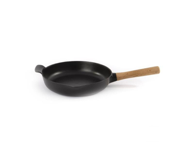 Berghoff Ron 10.25 Cast Iron Frying Pan In Black