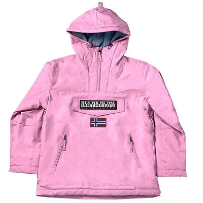 Pre-owned Napapijri N0yita Rainforest W Pkt 2 Pink Blush Jacket | ModeSens