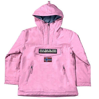 Pre-owned Napapijri N0yita Rainforest W Pkt 2 Pink Blush Jacket