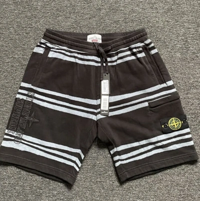 Pre-owned Stone Island X Supreme Shorts Size Small Medium Brand With Tags Certiligo