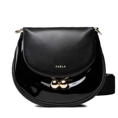 Pre-owned Furla Genuine  Bag Portagioia Female Leather Black - Wb00331-bx0295-o6000