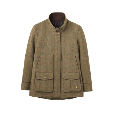 Pre-owned Joules Ladies Fieldcoat Tweed Jacket